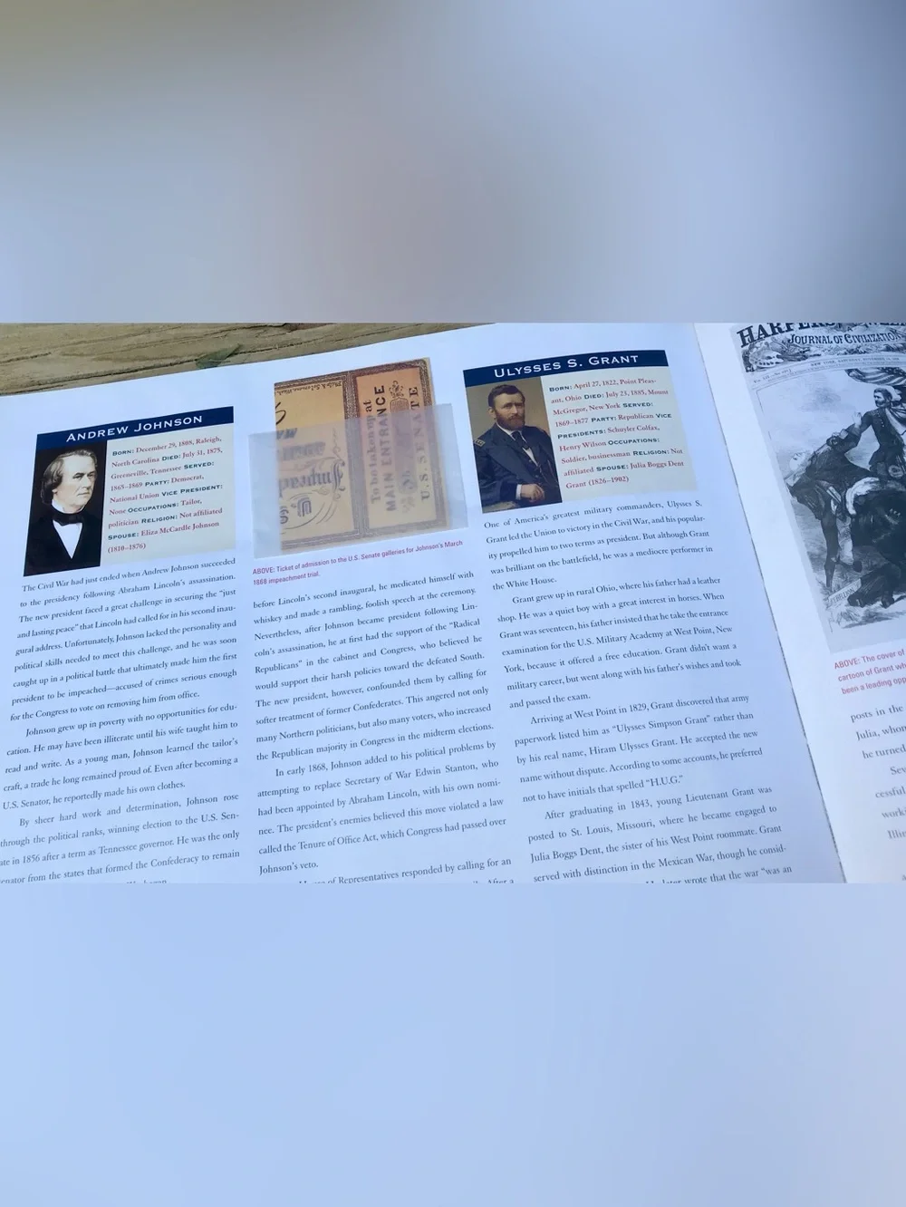 NEW Americas Presidents Museum Book Removable Documents Letters Memorabilia More